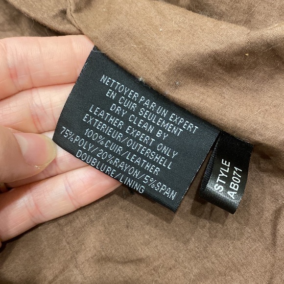 Bod & Christensen Leather Biker Jacket 100% Leather - Picture 6 of 13